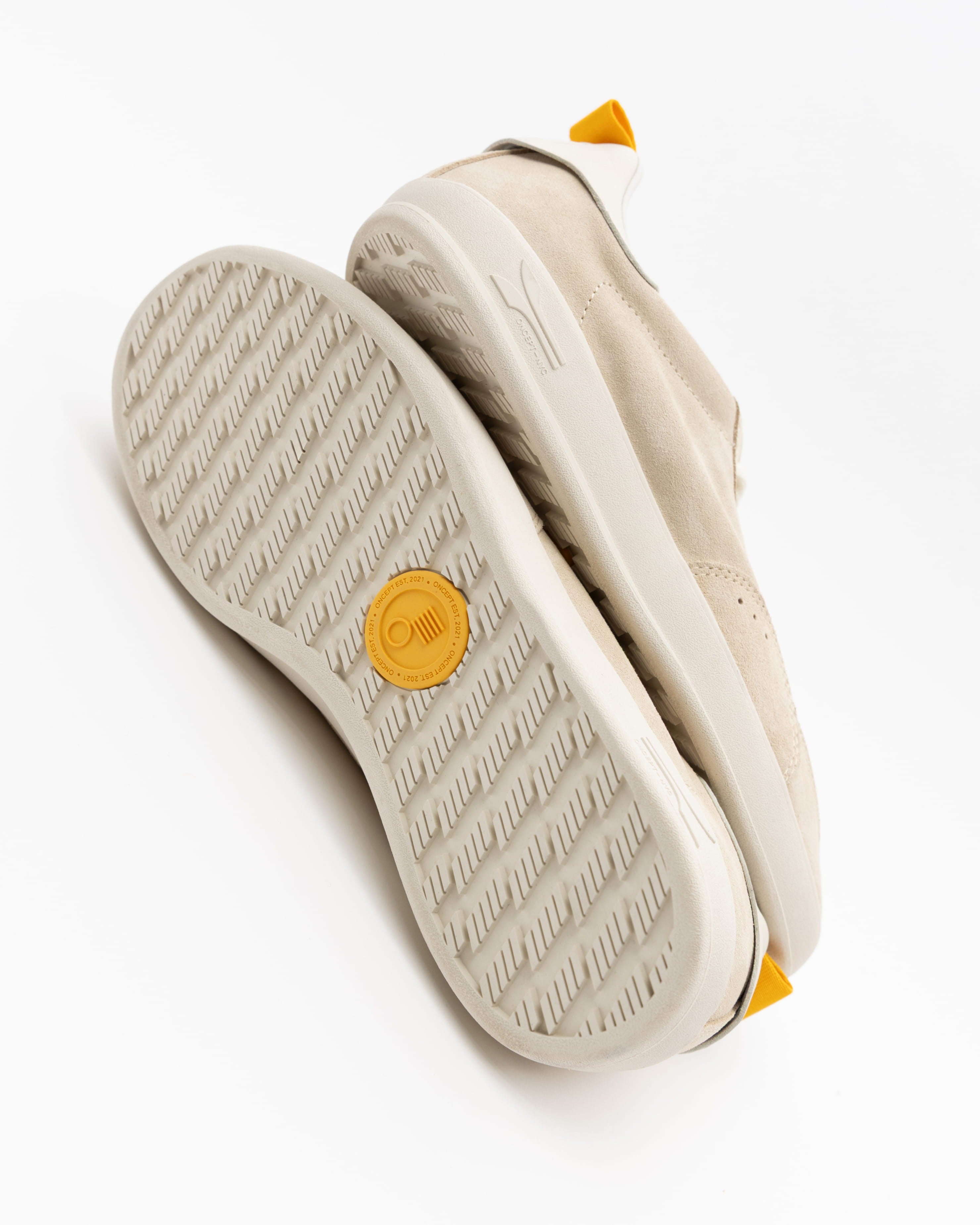 FUJI MENS Suede Court Sneaker | Minimal Leather Trainer | Oncept