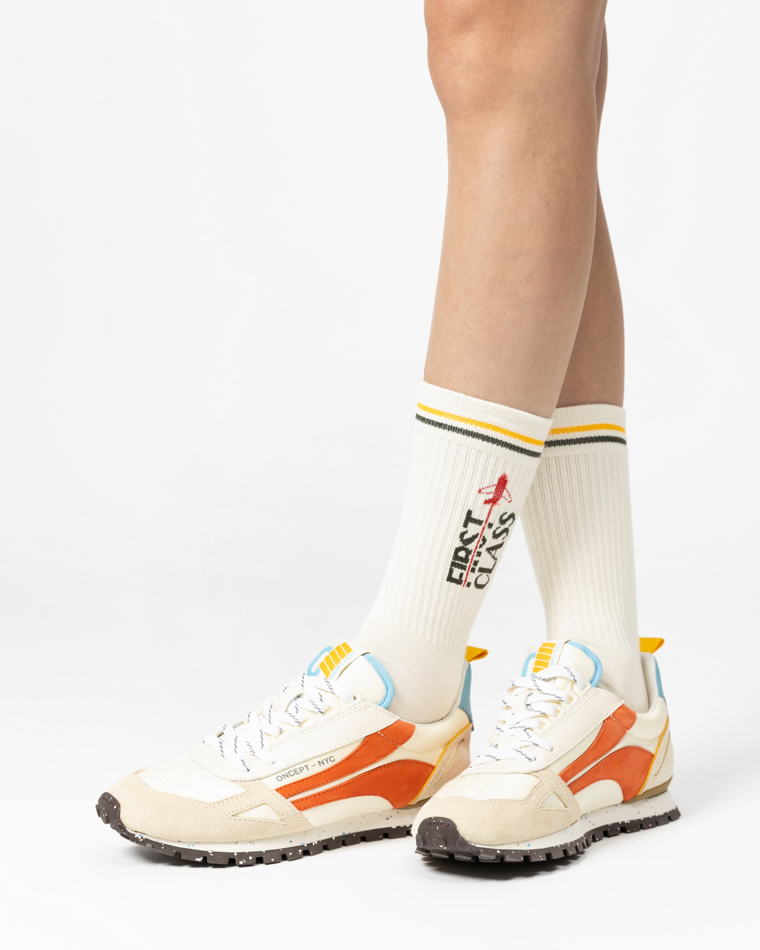 ◆JPN ONCE Oncept Toronto | Retro sneaker in recycled nylon and suede | ONCEPT